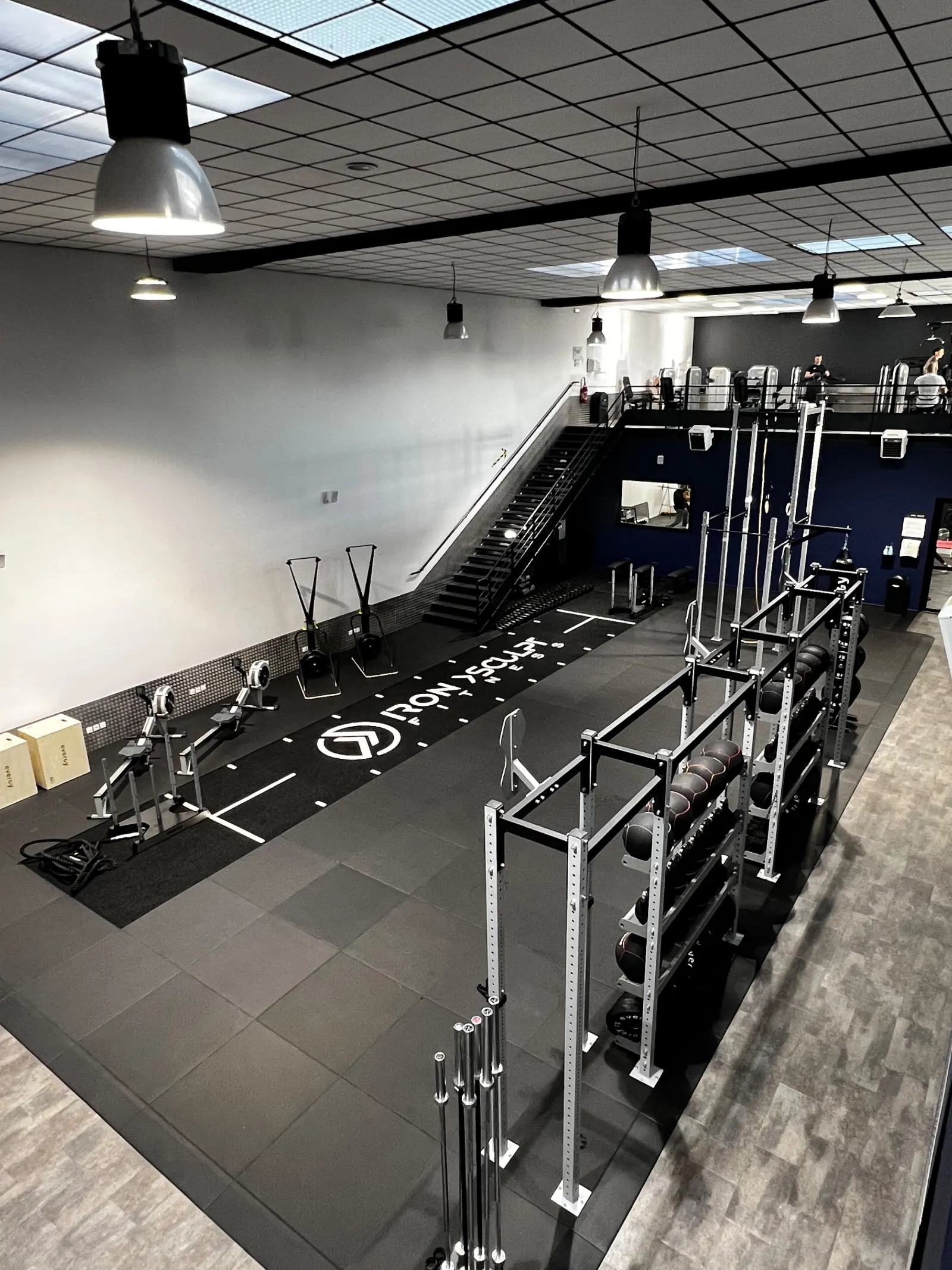 Vue d’ensemble du nouvel espace HYROX d’Iron Sculpt Fitness à Saint-Ouen-l’Aumône